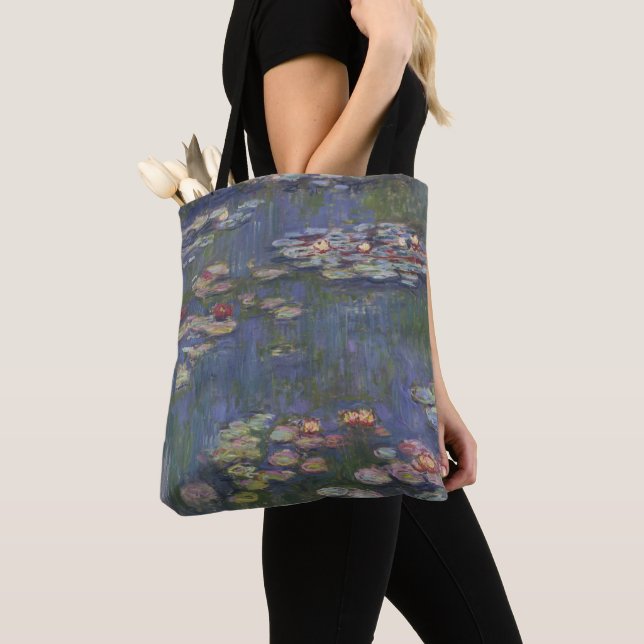 Claude Monet Seerosen Tasche (Von Nahem)