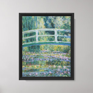 Claude Monet Seerosen und Japanische Brücke Leinwanddruck