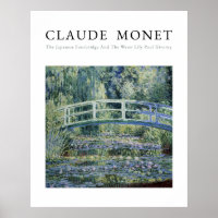 Claude Monet, Seerosen und Japanische Brücke