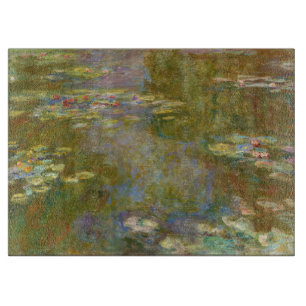 Claude Monet - Seerosenteich 1917 Schneidebrett