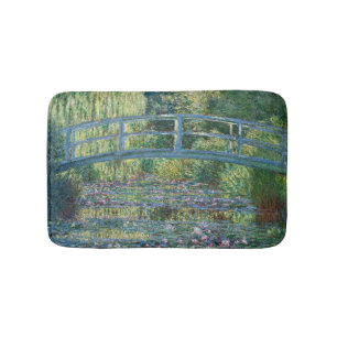 Claude Monet - Seerosenteich, Grüne Harmonie Badematte