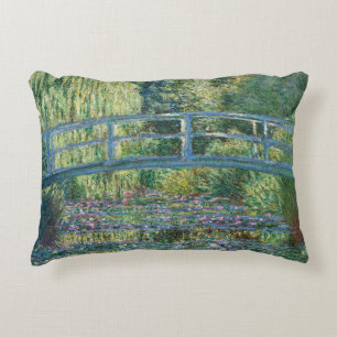 Claude Monet - Seerosenteich, Grüne Harmonie Dekokissen