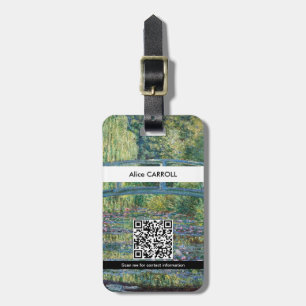 Claude Monet - Seerosenteich, Grüne Harmonie Gepäckanhänger