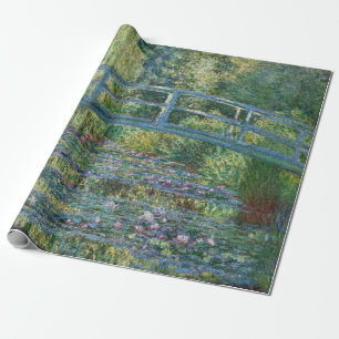 Claude Monet - Seerosenteich, Grüne Harmonie Geschenkpapier