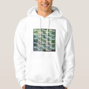 Claude Monet - Seerosenteich, Grüne Harmonie Hoodie