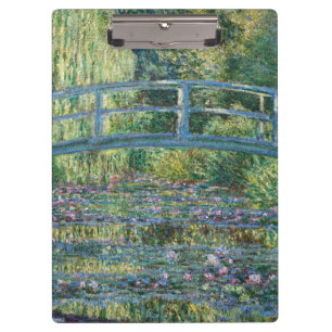 Claude Monet - Seerosenteich, Grüne Harmonie Klemmbrett