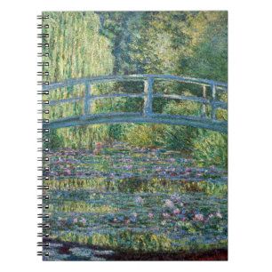 Claude Monet - Seerosenteich, Grüne Harmonie Notizblock
