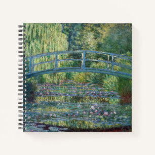 Claude Monet - Seerosenteich, Grüne Harmonie Notizbuch