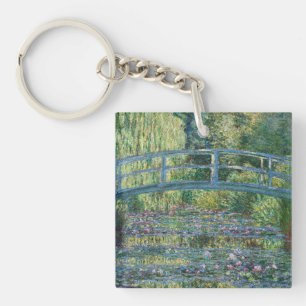 Claude Monet - Seerosenteich, Grüne Harmonie Schlüsselanhänger