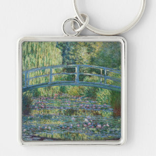 Claude Monet - Seerosenteich, Grüne Harmonie Schlüsselanhänger