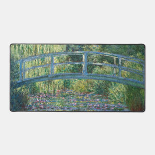 Claude Monet - Seerosenteich, Grüne Harmonie Schreibtischunterlage