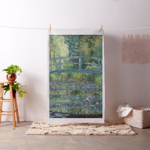Claude Monet - Seerosenteich, Grüne Harmonie Stoff