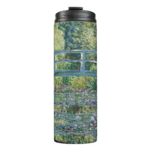 Claude Monet - Seerosenteich, Grüne Harmonie Thermosbecher