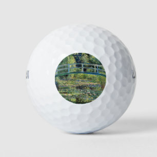 Claude Monet - Seerosenteich & Japan-Brücke Golfball