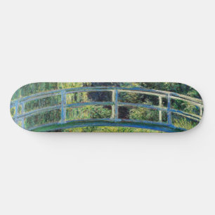Claude Monet - Seerosenteich & Japan-Brücke Skateboard