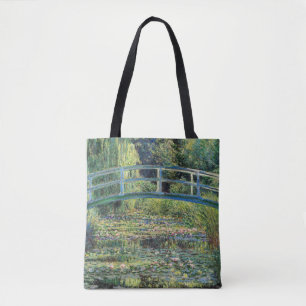 Claude Monet - Seerosenteich & Japan-Brücke Tasche