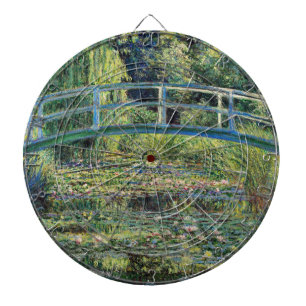 Claude Monet - Seerosenteich & Japanische Brücke Dartscheibe