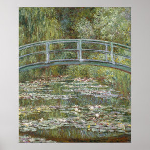 Claude Monet Seerosenteich (Japanische Brücke) Poster