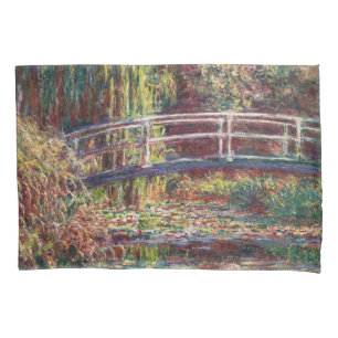 Claude Monet - Seerosenteich, Rosa Harmonie Kissenbezug