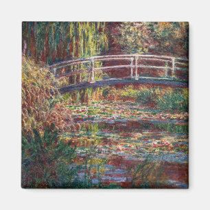 Claude Monet - Seerosenteich, Rosa Harmonie Magnet