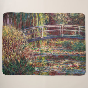 Claude Monet - Seerosenteich, Rosa Harmonie Sherpadecke
