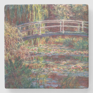 Claude Monet - Seerosenteich, Rosa Harmonie Steinuntersetzer