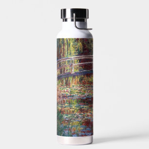 Claude Monet - Seerosenteich, Rosa Harmonie Trinkflasche