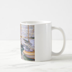 Claude Monet - Segelboote auf der Seine Kaffeetasse