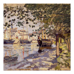 Claude Monet. Seine in Rouen Poster