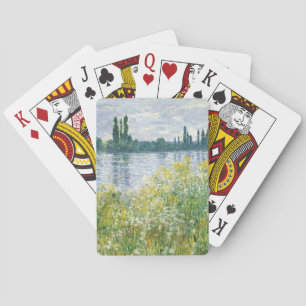Claude Monet   Seine-Ufer, Vetheuil, 1880 Spielkarten