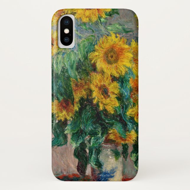 Claude Monet - Sonnenblumen Case-Mate iPhone Hülle (Rückseite)