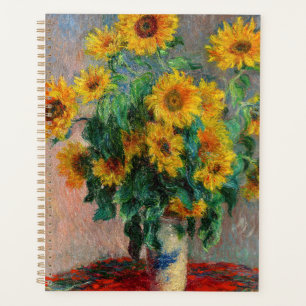 Claude Monet - Sonnenblumenstrauß Planer