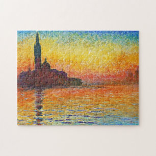 Claude Monet Sonnenuntergang in Venedig Impression