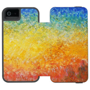 Claude Monet Sonnenuntergang in Venedig Impression Incipio Watson™ iPhone 5 Geldbörsen Hülle