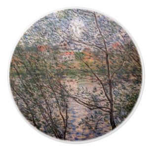 Claude Monet - Springtime durch die Zweige Keramikknauf