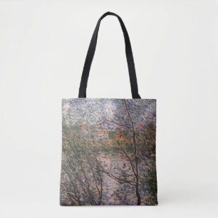 Claude Monet - Springtime durch die Zweige Tasche