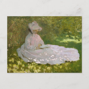 Claude Monet - Springtime Postkarte