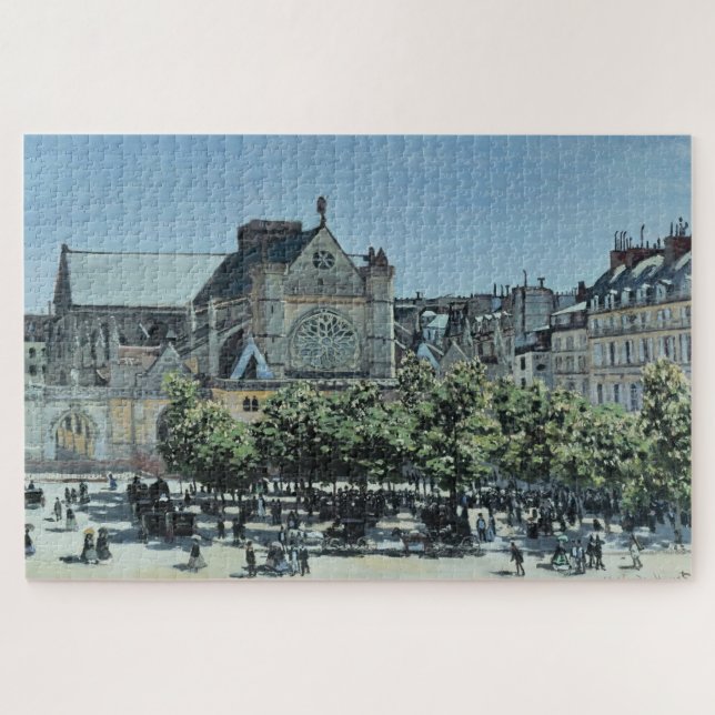 Claude Monet St. Germain l’Auxerrois (Horizontal)