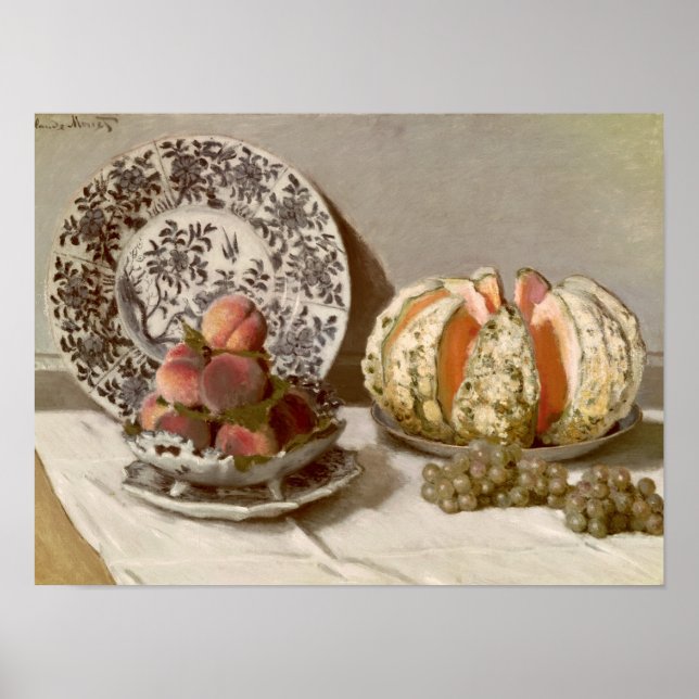 Claude Monet | Still Life, 1872 Poster (Vorne)