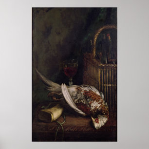 Claude Monet Still Life with a Pheasant, c.1861 Poster