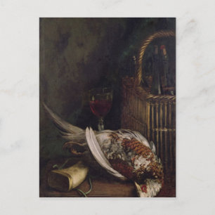Claude Monet Still Life with a Pheasant, c.1861 Postkarte