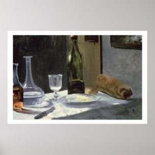 Claude Monet   Stillleben mit Flaschen Poster