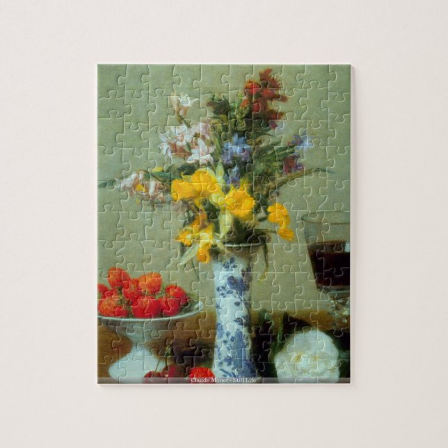 Claude Monet - Stilllebenpuzzlespiel (Vertikal)