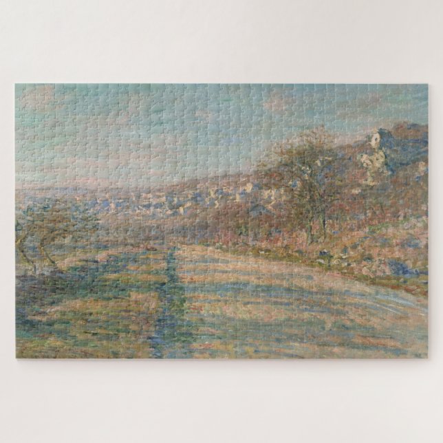 Claude Monet Straße von La Roche-Guyon (Horizontal)