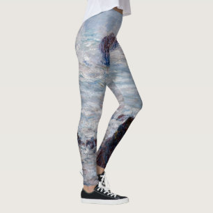 Claude Monet - Sturm an der Küste von Belle-Ile Leggings