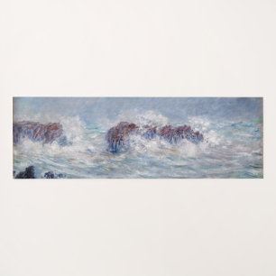 Claude Monet - Sturm an der Küste von Belle-Ile Yogamatte