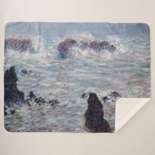 Claude Monet - Sturm vor der Küste von Belle-Ile Sherpadecke