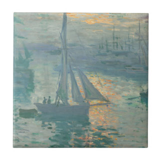Claude Monet - Sunrise Fliese