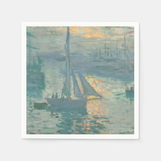 Claude Monet - Sunrise Serviette