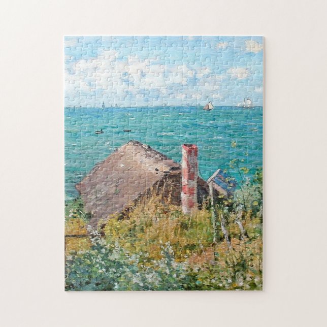 Claude Monet - The Cabin At Saint Anschrift (Vertikal)